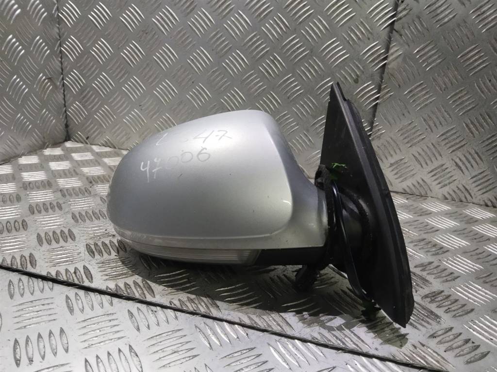 зеркало наружное правое Volkswagen Passat B6 2009, 2.0 л., TDi, CBAA, дизель, 6МКПП, серебристый, седан, передний привод, правый руль, 3C0857934 - фото №1