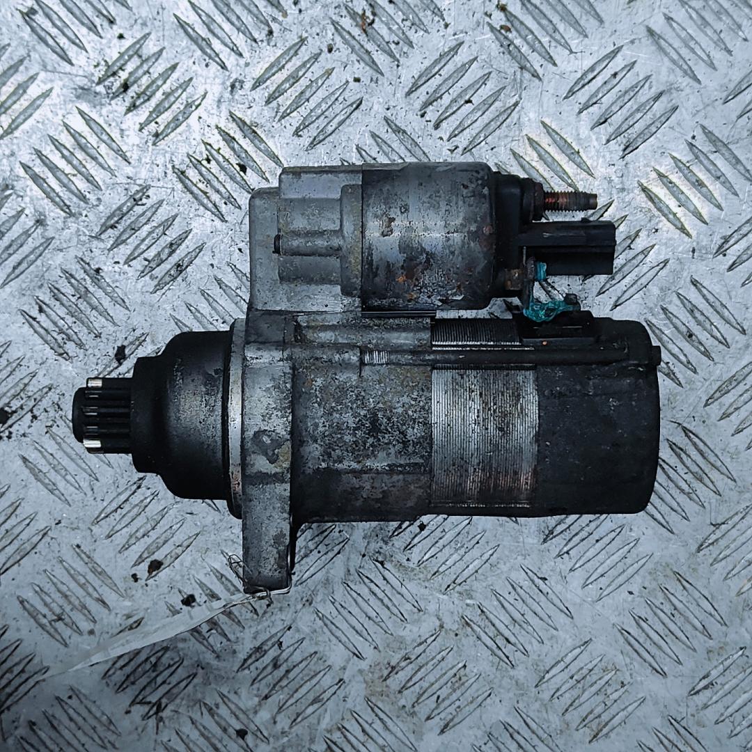 стартер Volkswagen Passat B6 2007, 2.0 л., TDi, BMR, дизель, 6МКПП, серебристый, универсал, передний привод, правый руль, 02M911023N - фото №1