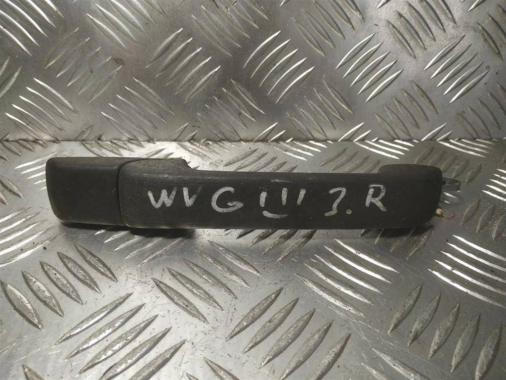 ручка наружная задняя правая Volkswagen Golf 3 поколение 1995 - фото №1