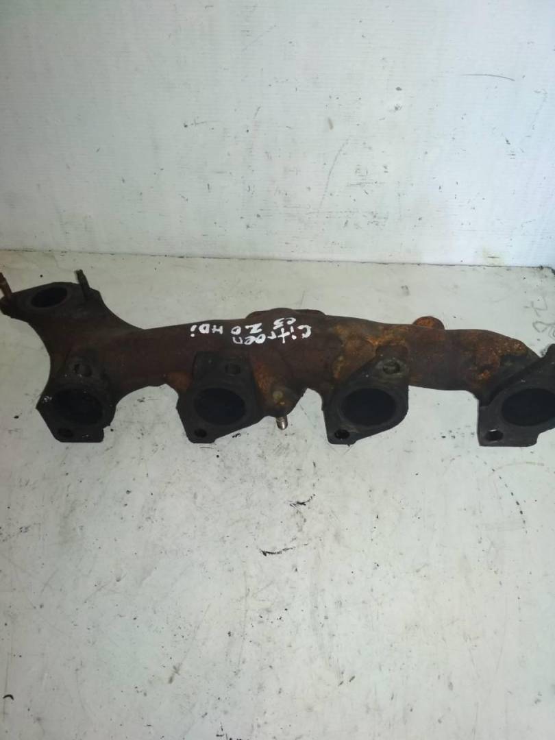 коллектор выпускной Citroen C5 1 поколение 2002, 2.0 л., HDi, дизель, МКПП - фото №1