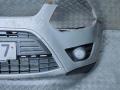 бампер передний Ford Kuga 1 поколение 2009, 2.0 л., TDCi, TXDA, дизель, 6МКПП, серебристый, передний привод, правый руль, 8V4117C749A - фото №6