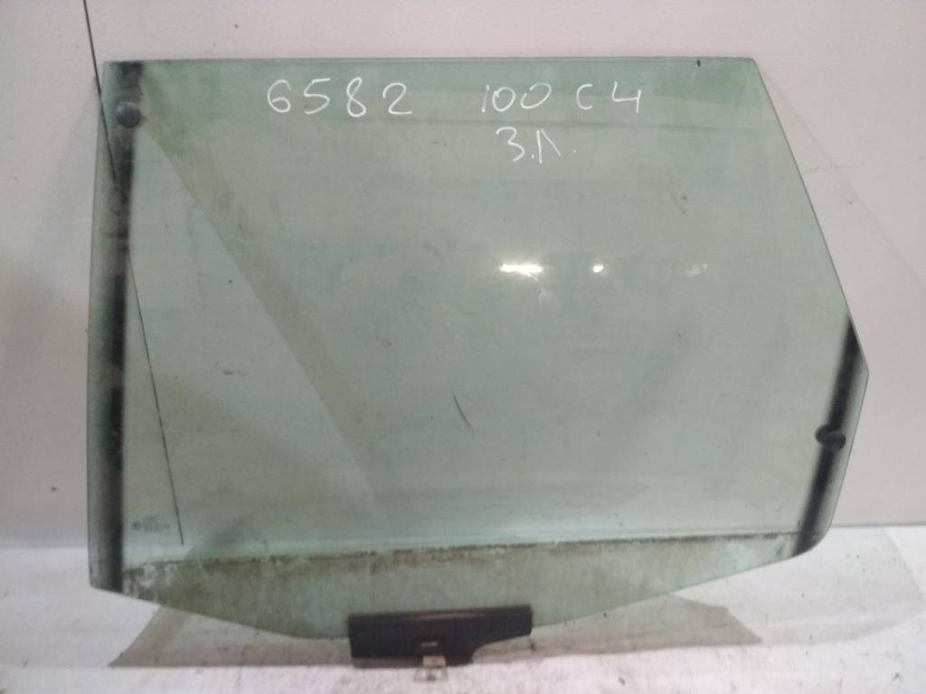 стекло двери задней левой Audi 100 4A/C4 1992, универсал - фото №1
