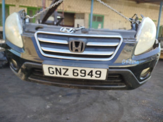 передняя часть (ноускат) Honda CR-V 2 поколение [рестайлинг] 2005, бензин, черный, правый руль, LRS02, P090659