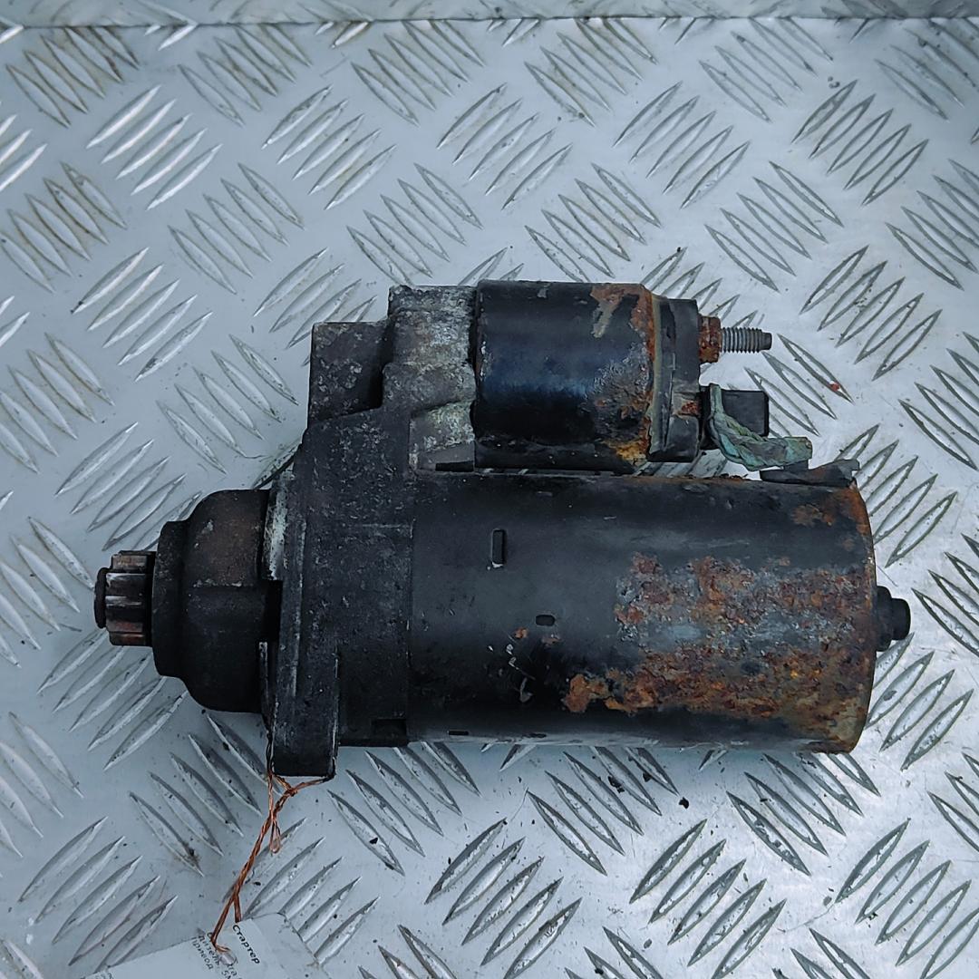 стартер Volkswagen Sharan 1 поколение 1998, 1.9 л., TDi, дизель, 5МКПП, передний привод, 1005821744 - фото №1