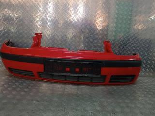 бампер передний Volkswagen Golf 4 поколение 1998, красный, 1J0807221A