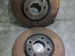 диск тормозной передний Peugeot 307 1 поколение 2001, 2.0 л., i, бензин