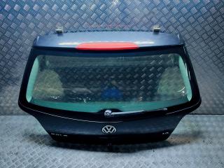крышка багажника (дверь 3-5) Volkswagen Polo 4 поколение [рестайлинг] 2008, темно-синий, хетчбэк 5 дв.