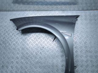 крыло переднее левое Renault Megane 2 поколение 2005, серо-зеленый, универсал, правый руль, 8200125500