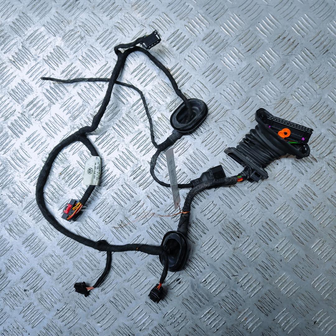 дверная проводка Volkswagen Golf 5 поколение 2004, синий, хетчбэк 5 дв., 1K0971121AA - фото №1