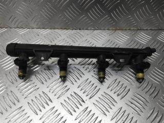 топливная рампа Volkswagen Polo 4 поколение 2003, 1.4 л., i, бензин, 036906031M, 036133319AE