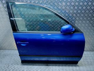 дверь передняя правая Volkswagen Passat B5 1999, синий, универсал, правый руль