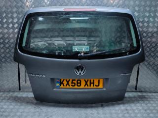 крышка багажника (дверь 3-5) Volkswagen Touran 1 поколение [рестайлинг] 2008, 1.6 л., TDi, дизель, 6МКПП, серый, передний привод, правый руль