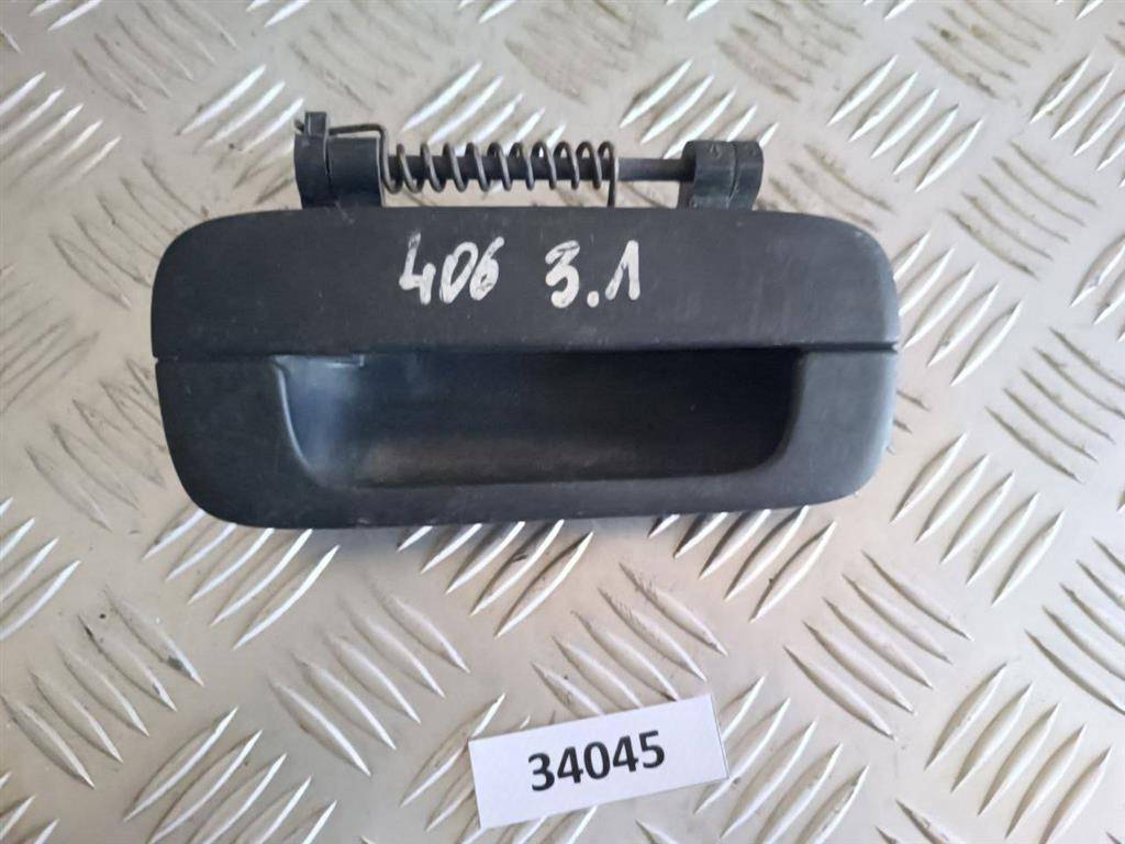 ручка наружная задняя правая Peugeot 406 1 поколение 1996, 9621859277 - фото №1