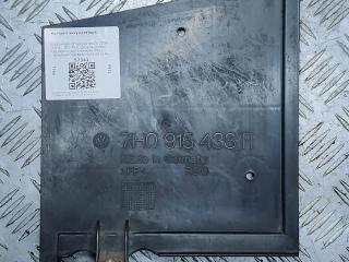 крышка аккумулятора Volkswagen Transporter T5 2006, 2.5 л., TDi, AXD, дизель, робот, серебристый, микроавтобус, передний привод, правый руль, 7H0915438A