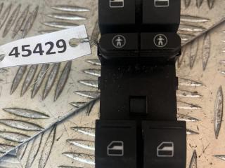 кнопка стеклоподъемника двери задней левой Volkswagen Touareg 1 поколение [рестайлинг] 2008, 3.0 л., TDi, BKS, дизель, АКПП, чёрный, внедорожник 5 дв., полный привод, правый руль, 7L6959857E