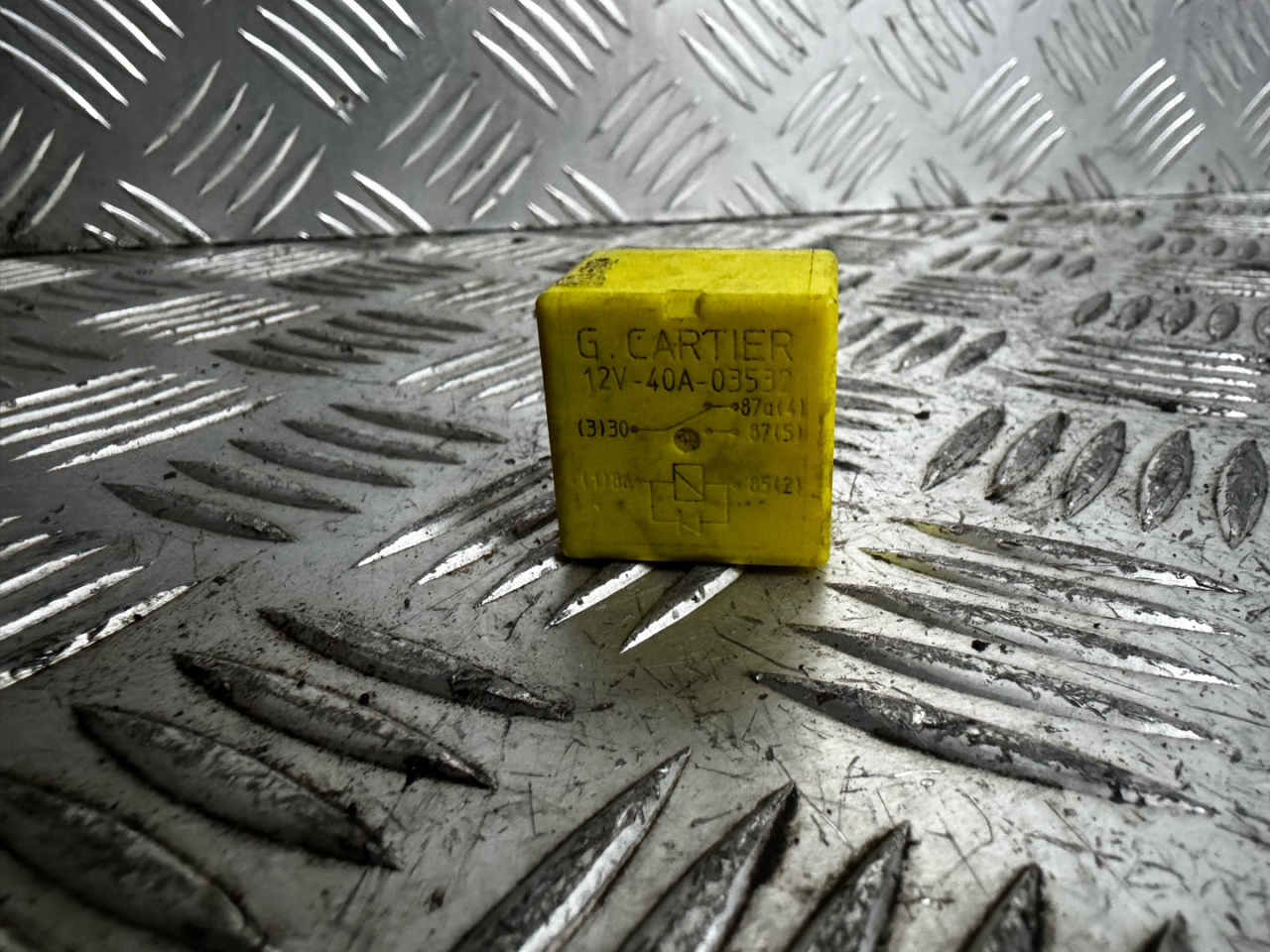 блок управления вентилятором (реле) Renault Espace 3 поколение 2001, 7700844253 - фото №1