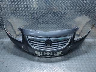 бампер передний Opel Insignia 1 поколение (A) 2009, 2.0 л., CDTi, A 20 DTH, дизель, 6МКПП, серый, правый руль, 551004542, 13288286