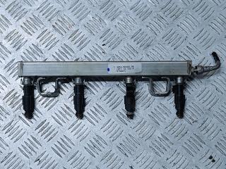 топливная рампа Ford Focus 2 поколение 2008, 1.8 л., i, QQDB, бензин, МКПП, передний привод, 0280156154, 4M5G9D280DB, L81113150A, 070821C