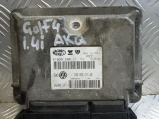 блок управления двигателем Volkswagen Golf 4 поколение 1998, 1.4 л., i, бензин, 036906014AB