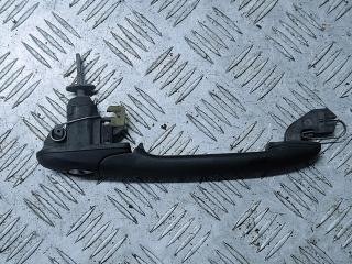ручка наружная Volkswagen Sharan 1 поколение [рестайлинг] 2002, чёрный, минивэн