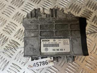 блок управления двигателем Volkswagen Polo 2 поколение [рестайлинг] 1994, 1.6 л., i, бензин, 032906026H