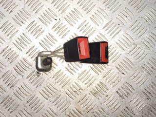 замок ремня безопасности Volkswagen Passat B6 2009, 2.0 л., TDi, CBAA, дизель, 6МКПП, серебристый, седан, передний привод, правый руль, 3C0857739B