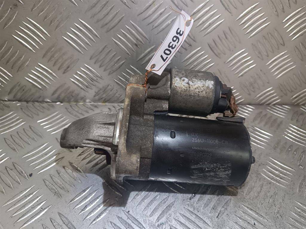 стартер Ford Focus 2 поколение 2007, 1.6 л., i, бензин, АКПП, 0001107417, 2S6U11000CB - фото №1