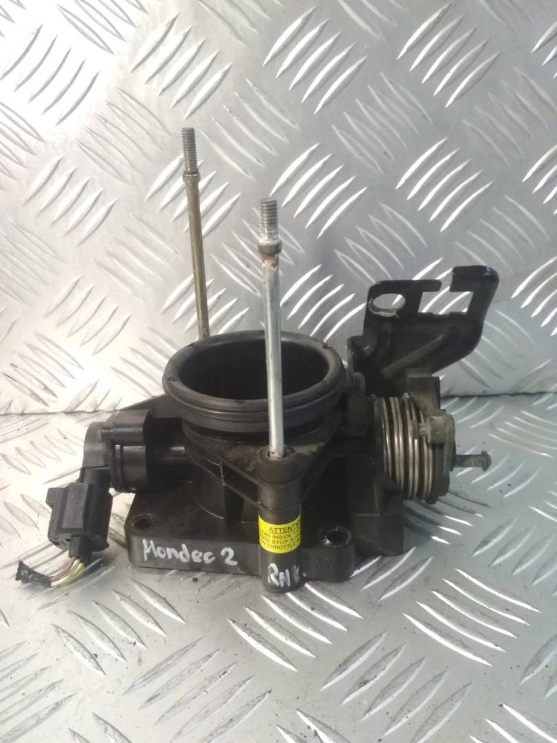 заслонка дроссельная Ford Mondeo 2 поколение 1999, 1.8 л., i, бензин, 988F9B989 - фото №1