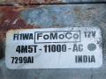 стартер Ford C-Max 1 поколение [рестайлинг] 2008, 1.8 л., i, QQDC, бензин, 5МКПП, передний привод, правый руль, 4M5T11000AC - фото №5