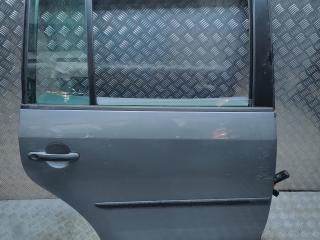 дверь задняя правая Volkswagen Touran 1 поколение [рестайлинг] 2008, 1.6 л., TDi, дизель, 6МКПП, серый, передний привод, правый руль