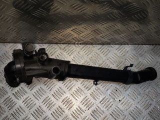 корпус термостата Volkswagen Polo 4 поколение 2003, 1.4 л., i, BBZ, бензин, МКПП, передний привод, 1J0973702, 032121065F, 03212111AP