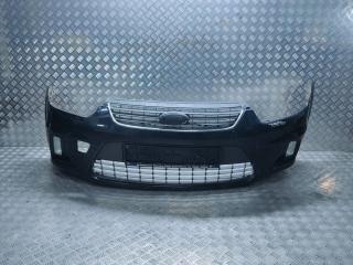 бампер передний Ford C-Max 1 поколение [рестайлинг] 2009, синий, 7M51R17757AW