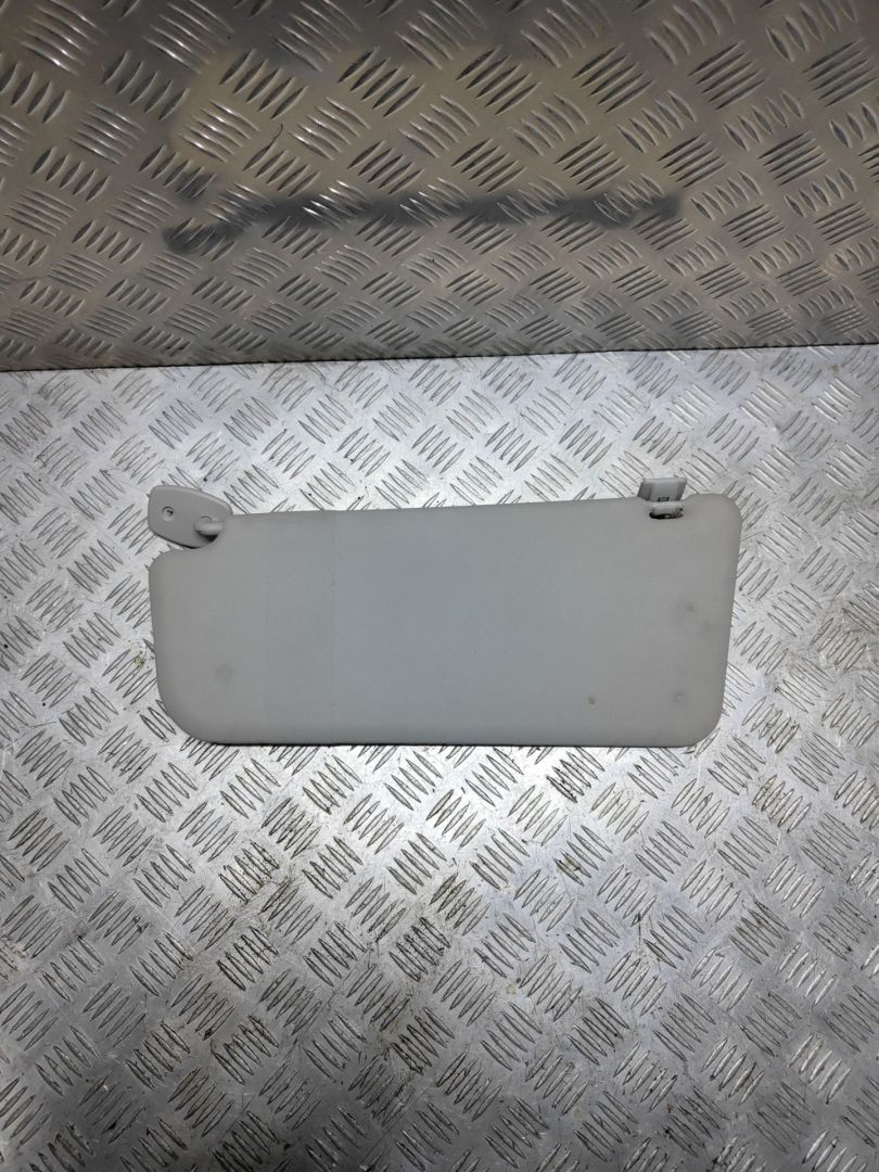 козырек солнцезащитный Citroen Berlingo 2 поколение (B9) 2012, 1.6 л., HDi, 9HN (DV6ETED), дизель, МКПП, белый, фургон, передний привод, правый руль - фото №1