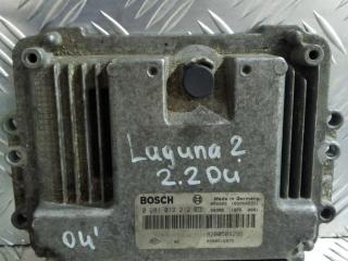блок управления двигателем Renault Laguna 2 поколение 2004, 2.2 л., DCi, дизель, МКПП, 281012212