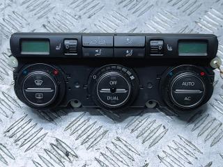 блок управления печки / климат-контроля Volkswagen Passat B6 2007, 2.0 л., TDi, дизель, 6МКПП, серебристый, универсал, передний привод, правый руль, 3C0907044AJ
