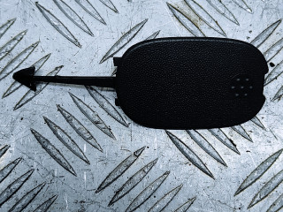 заглушка (решетка) бампера заднего правая Volkswagen Touareg 1 поколение [рестайлинг] 2007, 2.5 л., TDi, BPE, дизель, АКПП, чёрный, внедорожник 5 дв., полный привод, правый руль, 7L6807450A