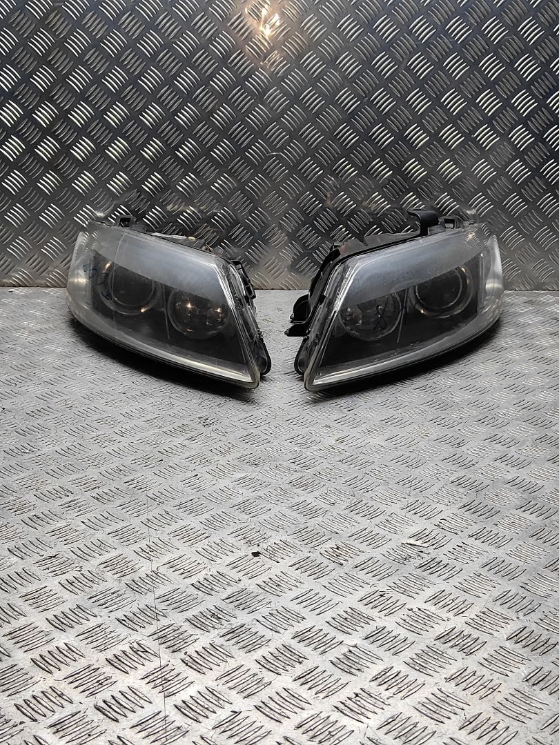 фара левая Audi Q7 4L 2006, 3.0 л., TDi, BUG, дизель, АКПП, бежево-серый, внедорожник 5 дв., полный привод, правый руль, 4L0941003E - фото №1