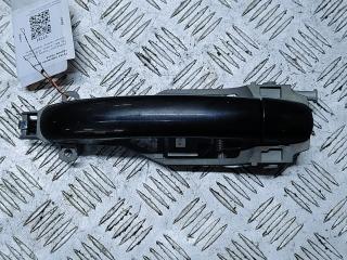 ручка наружная задняя левая Volkswagen Touareg 1 поколение 2006, 2.5 л., TDi, BAC, дизель, АКПП, черный, полный привод, правый руль, 7L6837205C, 7L0839885A