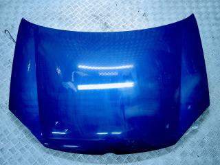 капот Volkswagen Golf 5 поколение 2006, синий, хетчбэк 5 дв., правый руль