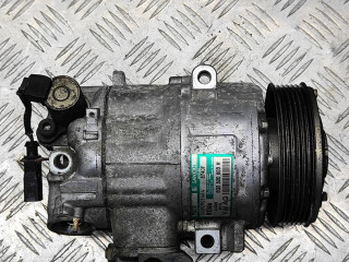 компрессор кондиционера Volkswagen Polo 4 поколение 2003, 1.4 л., i, BBY, бензин, МКПП, передний привод, 6Q0820803H