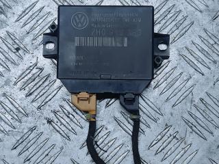 блок управления парктрониками Volkswagen Transporter T5 2006, 2.5 л., TDi, AXD, дизель, робот, серебристый, микроавтобус, передний привод, правый руль, 7H0919283