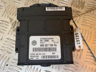 блок управления АКПП Volkswagen Touareg 1 поколение [рестайлинг] 2008, 3.0 л., TDi, BKS, дизель, АКПП, чёрный, внедорожник 5 дв., полный привод, правый руль, 09D927750FA