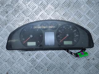 щиток приборов (приборная панель) Volkswagen Transporter T5 2006, 2.5 л., TDi, AXD, дизель, робот, серебристый, микроавтобус, передний привод, правый руль, 88311346