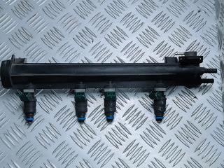 топливная рампа Volkswagen Golf 4 поколение 1998, 1.6 л., i, AKL, бензин, 5МКПП, передний привод, 037133035H, 037906031AA, 06A133317A