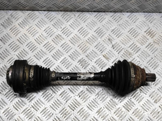 полуось передняя левая (приводной вал, ШРУС) Volkswagen Passat B6 2009, 2.0 л., TDi, CBAA, дизель, 6МКПП, серебристый, седан, передний привод, правый руль, 1K0407271BJ