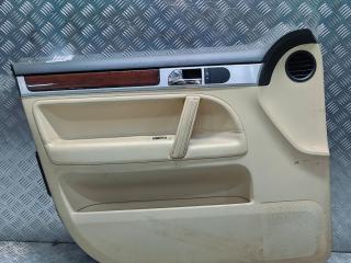 обшивка двери передняя левая Volkswagen Touareg 1 поколение 2006, 2.5 л., TDi, BAC, дизель, АКПП, черный, полный привод, правый руль, 7L6035415, 6L0947565, 7L6837113, 7L6867011EP, 7L6971121J, 7L6867012
