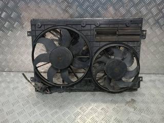 вентилятор радиатора Volkswagen Passat B6 2009, 2.0 л., TDi, CBAA, дизель, 6МКПП, серебристый, седан, передний привод, правый руль, 1K0121207BC