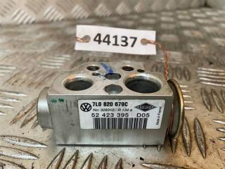 расширительный клапан кондиционера Volkswagen Touareg 1 поколение [рестайлинг] 2008, 3.0 л., TDi, BKS, дизель, АКПП, чёрный, внедорожник 5 дв., полный привод, правый руль, 7L0820679C