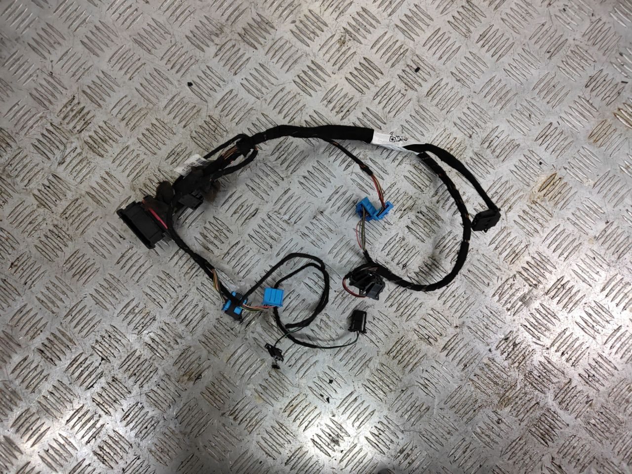 проводка отопителя (печки) Audi Q7 4L 2006, 3.0 л., TDi, BUG, дизель, АКПП, бежево-серый, внедорожник 5 дв., полный привод, правый руль, 4L0971569A - фото №1