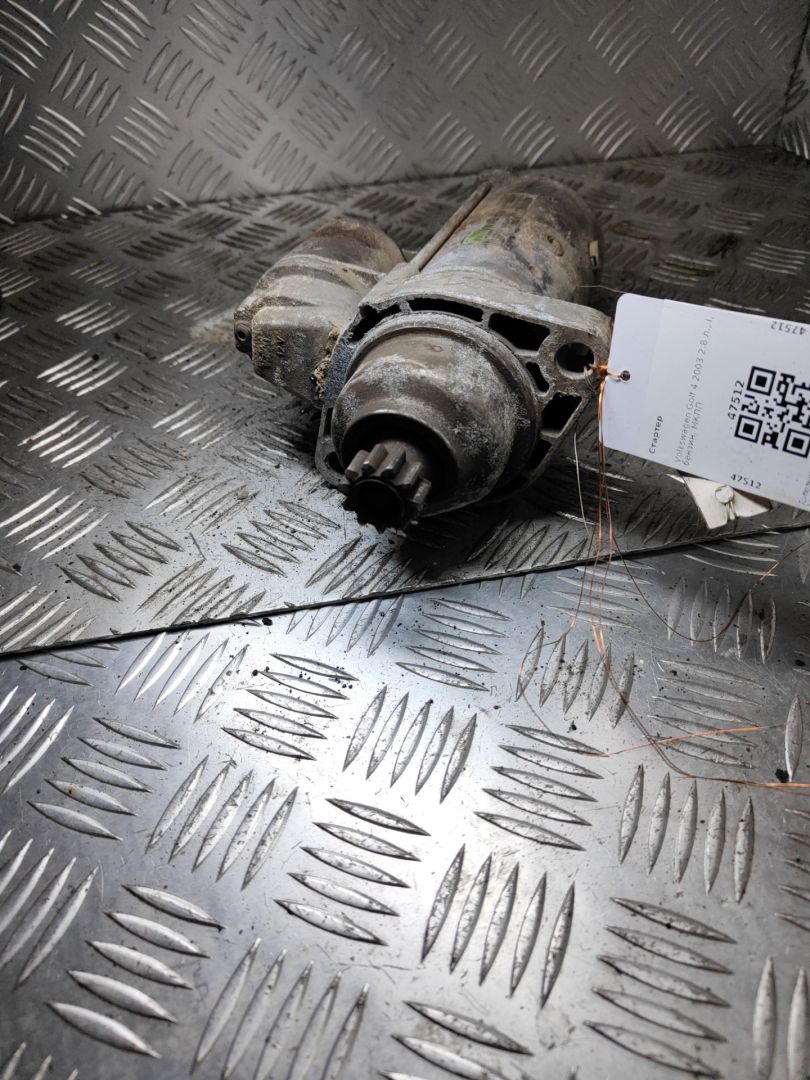 стартер Volkswagen Golf 4 поколение 2003, 1.9 л., TDi, дизель, МКПП, 02M911023R, 1310031034RDB, D7RS150 - фото №1